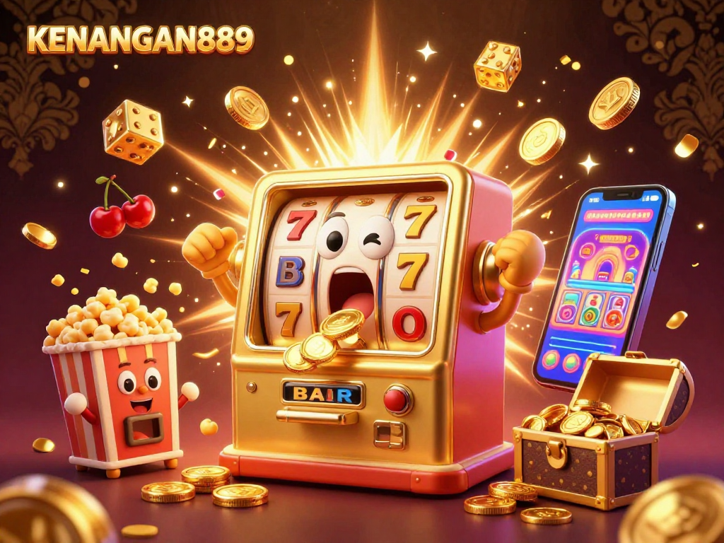 Spin to win with KENANGAN889 at the lively and colorful slot game jackpot.