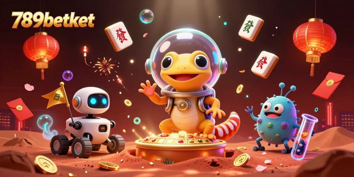 Win big with 789betket in an illustrated Martian casino adventure featuring dynamic game elements.