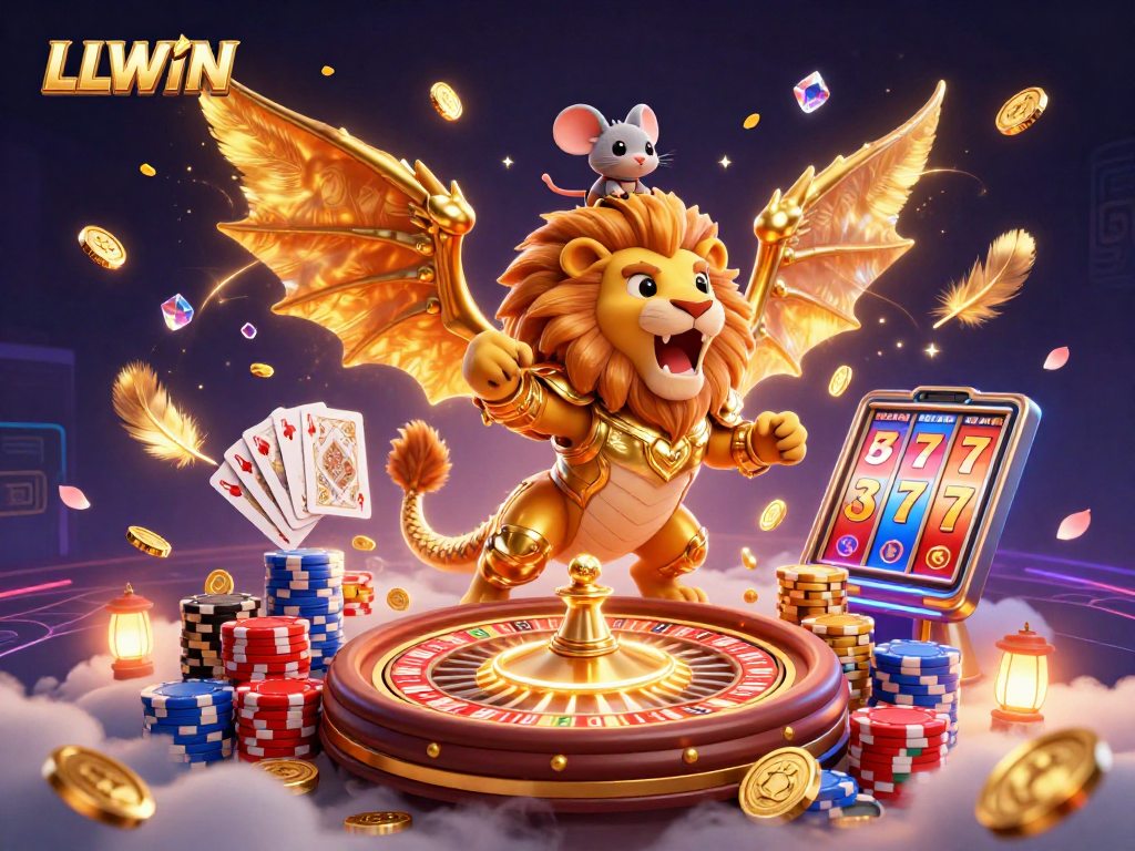Experience LTWIN's vibrant casino adventure with roaring chimera and thrilling gaming elements.