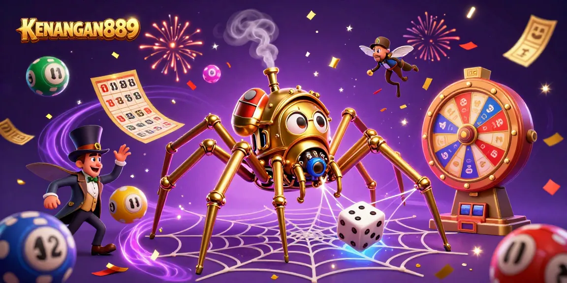 Enjoy KENANGAN889's thrilling experience with vibrant casino elements and engaging characters.