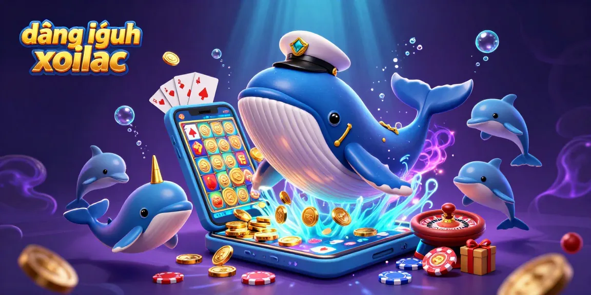 Engage in exciting đăng nhập xoilac adventure with colorful slot games and playful ocean creatures.