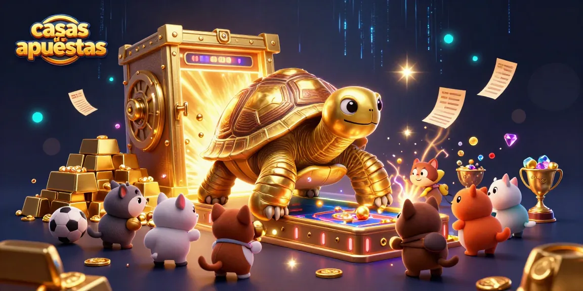 Las casas de apuestas ofrecen acciones emocionantes con tortugas doradas y tesoros brillantes.