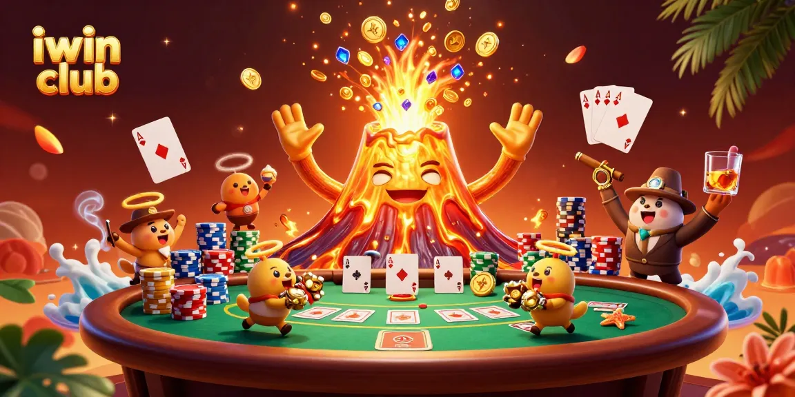 Experience thrilling wins at iwin club with a vibrant casino scene filled with treasures.