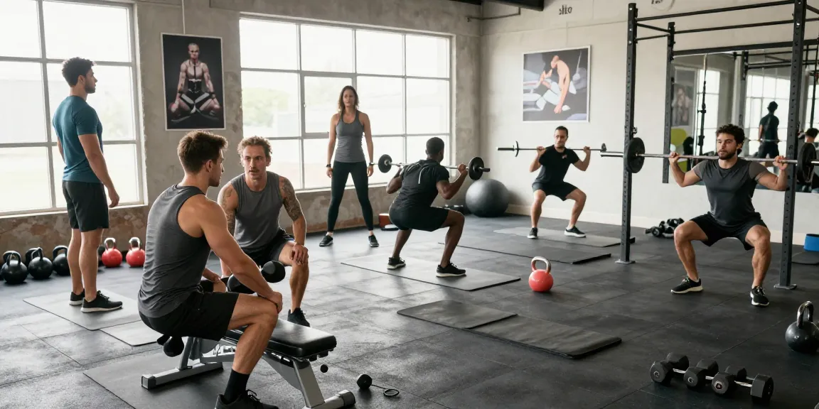 Men's gym clothing during workout in Australia, showcasing diverse styles including gym tanks and hoodies for optimal performance.
