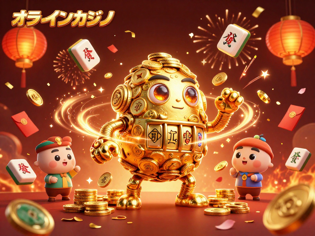 オンラインカジノで楽しむ!豪華なカジノの世界を魅せるイラスト