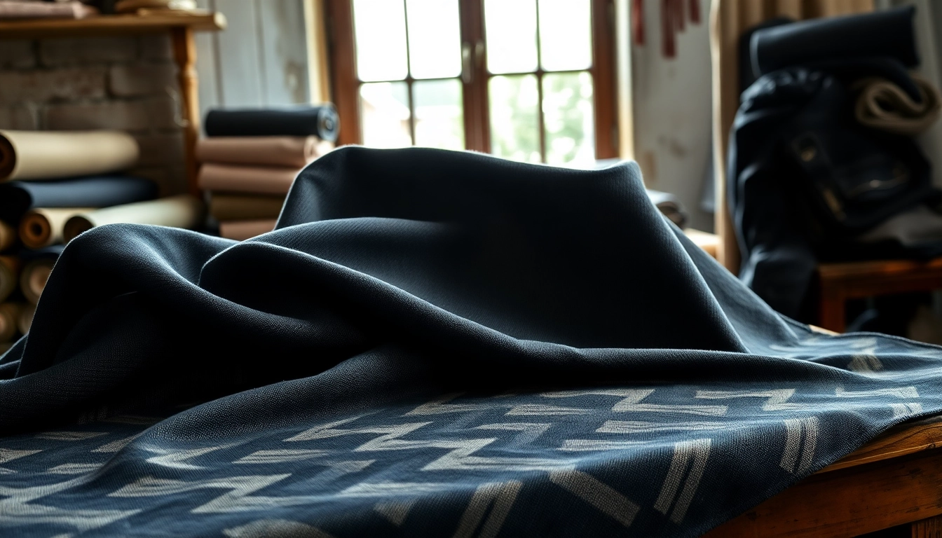 Explore the luxurious texture of molton fabric perfectly displayed on a wooden table.